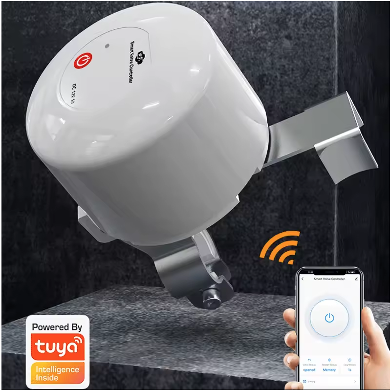 Tuya WiFi Inteligentný ventil pre vodu/plyn | Diaľkové ovládanie | Automatické vypínanie | Smart Home
