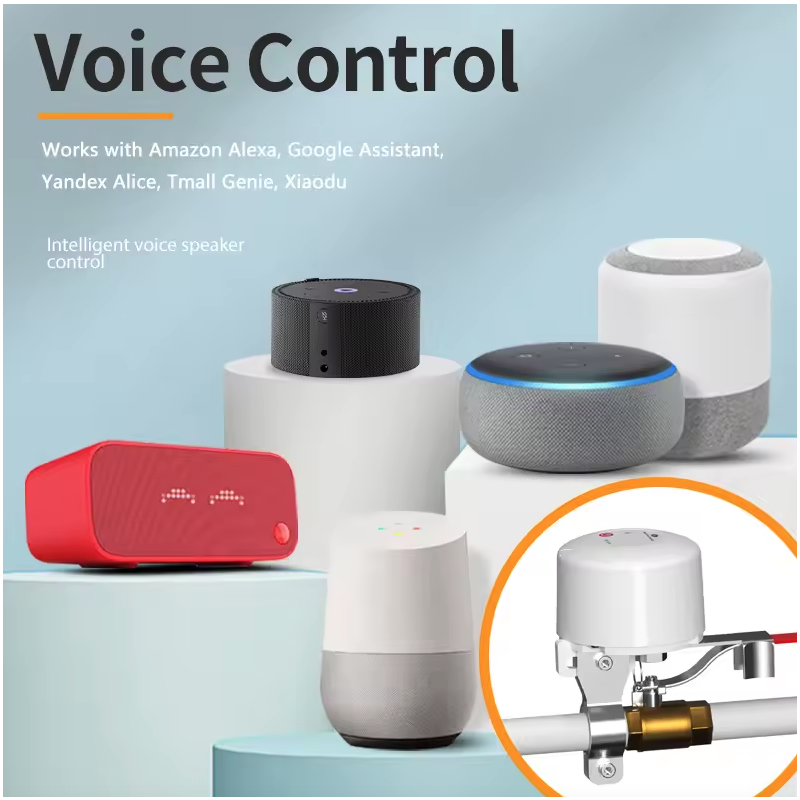 Tuya WiFi Inteligentný ventil pre vodu/plyn | Diaľkové ovládanie | Automatické vypínanie | Smart Home