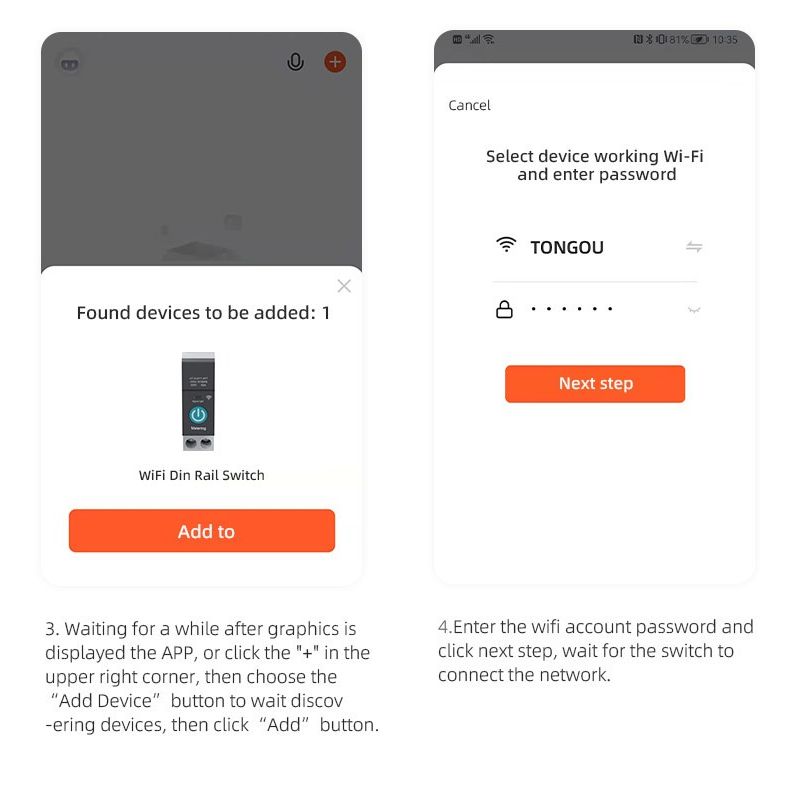TUYA WiFi Smart Istič TONGOU 63A DIN lišta - Diaľkové ovládanie cez Aplikáciu pre Domov