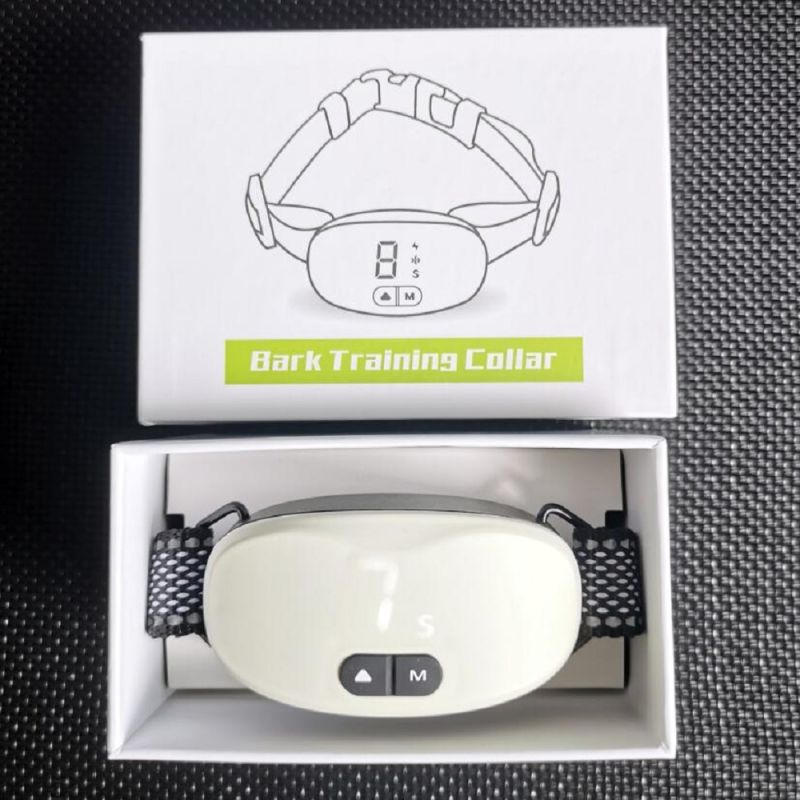 Vodotesný výcvikový obojok proti štekaniu pre všetky plemená psov IP67 pohodlný dobíjací obojok pre psa