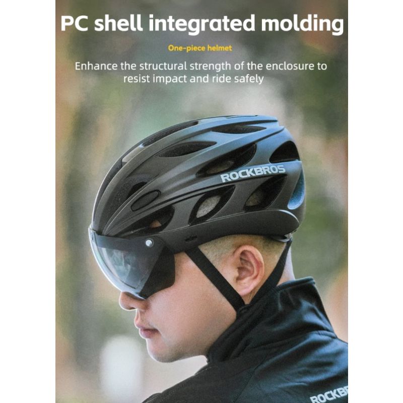 ROCKBROS cyklistická prilba ultraľahký dizajn EPS bezpečnosť cyklistov priedušná integrálne tvarovaná prilba