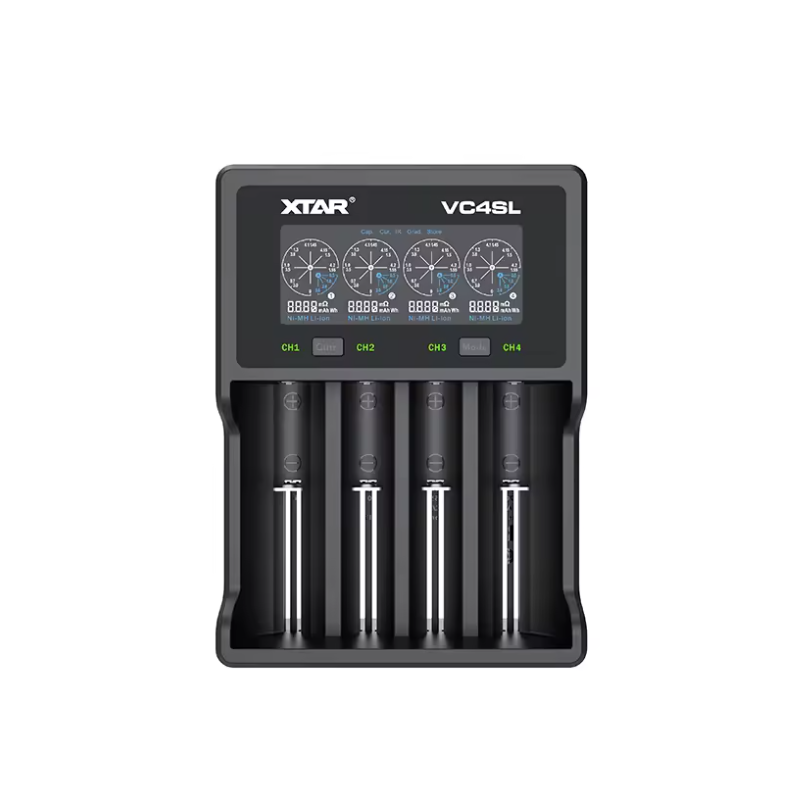 XTAR VC4SL QC3.0 rýchle nabíjanie USB C nabíjačka 18650 21700 všestranná kompatibilita a udržateľnosť