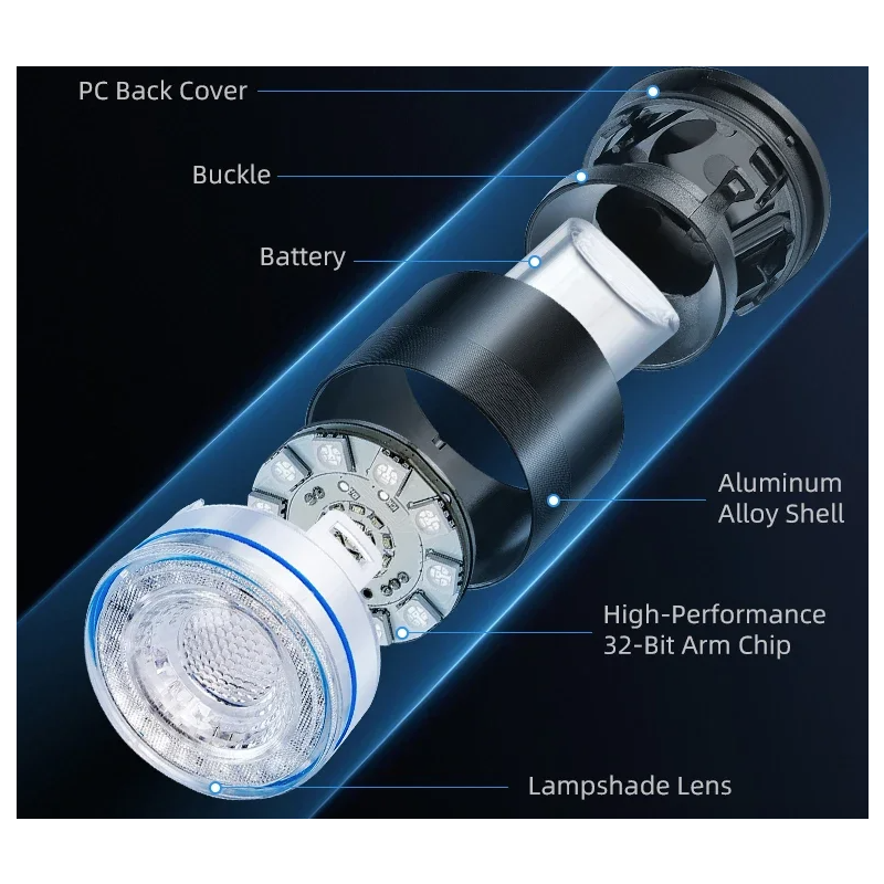 Všestranné zadné svetlo na bicykel farebné blikanie nabíjateľné inteligentné brzdové svetlo s diaľkovým ovládaním