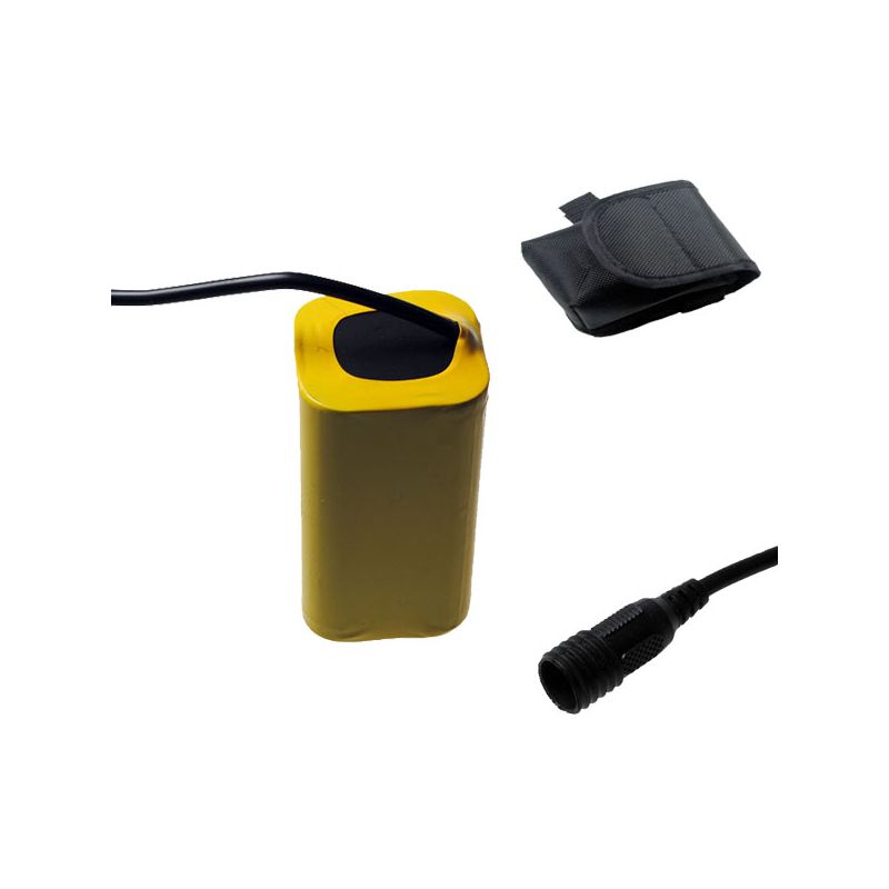 Cyklistická batéria 8.4V 8800mAh pre LED svetlo Vodotesný dizajn Spoľahlivá energia Jednoduchá inštalácia
