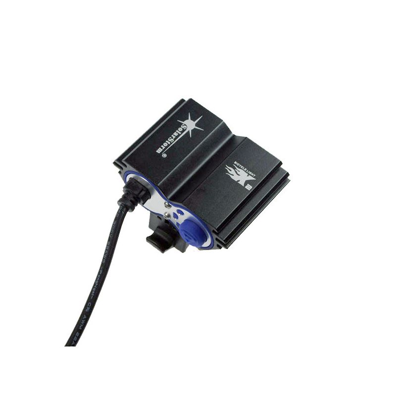 Solarstorm X2 LED cyklistické svetlá 2000 lúmenov IP65 vodotesnosť nastaviteľný hlavový popruh U2 diódy