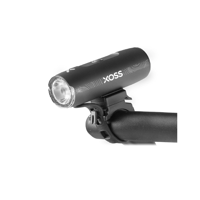 XOSS XL-1200 svetlo na bicykel 1200 lúmenov nabíjanie USB-C vodotesná konštrukcia na bezpečné nočné jazdenie