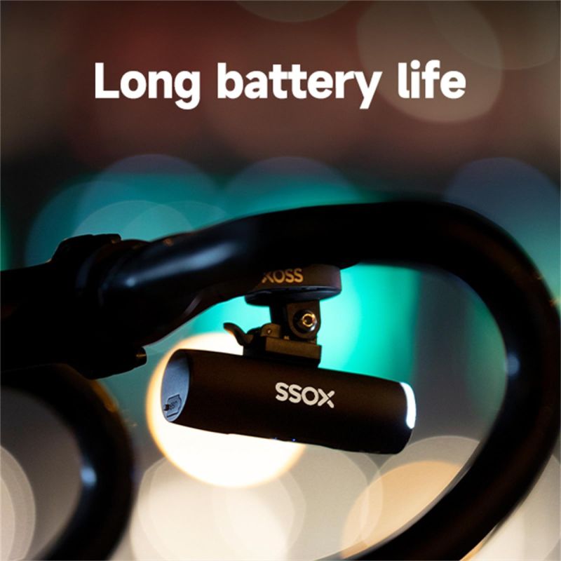XOSS Bike Light Predné svetlo 800Lm Vodotesné USB nabíjateľné pre nočnú jazdu MTB cyklistické vybavenie