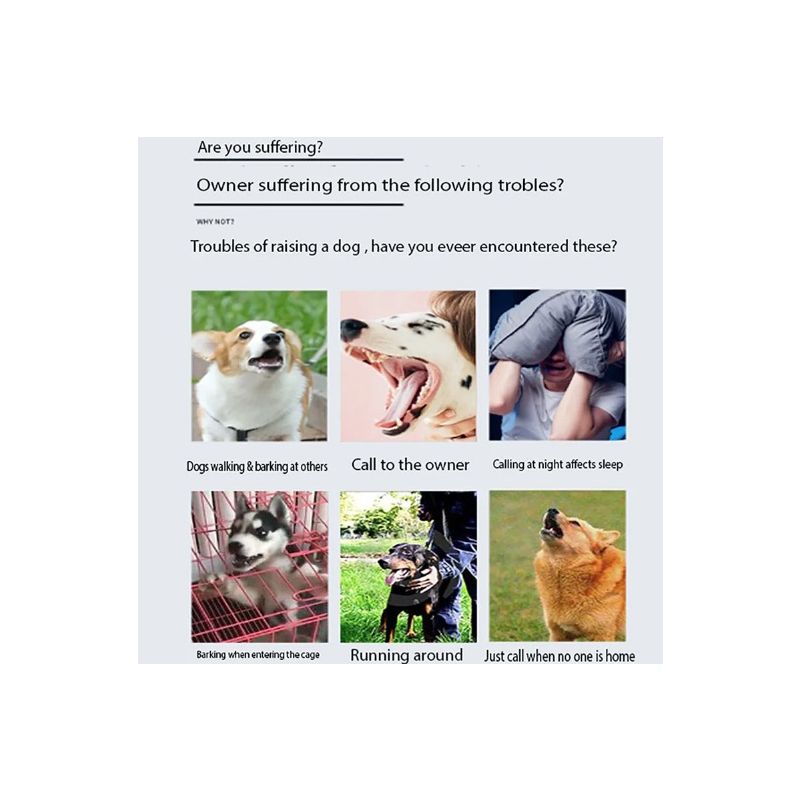 Bezdrôtový Elektronický Ohradník inteligentné zariadenie na výcvik psov ergonomický obojok farebný displej