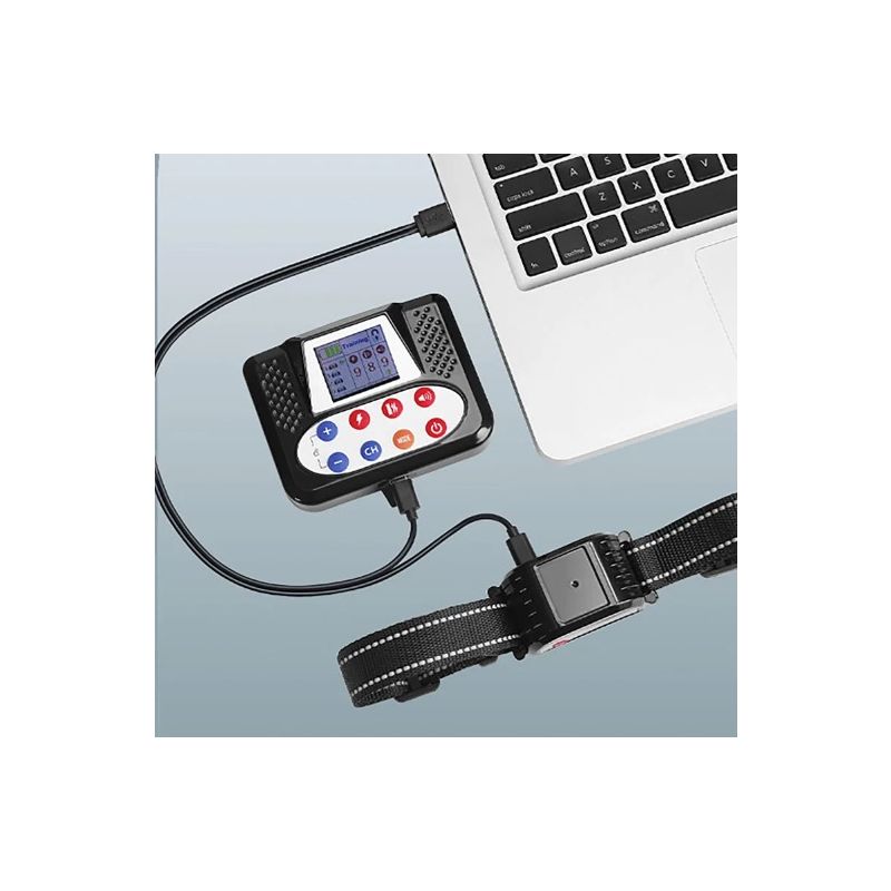 Bezdrôtový Elektronický Ohradník inteligentné zariadenie na výcvik psov ergonomický obojok farebný displej