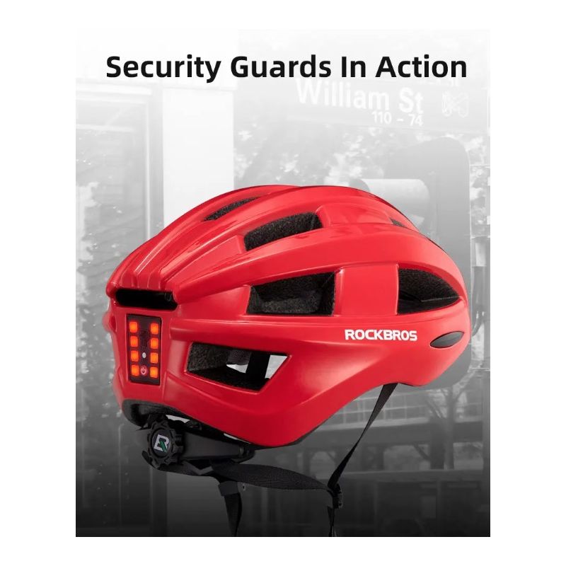 ROCKBROS ultraľahká cyklistická prilba s LED zadným svetlom vodeodolná MTB prilba cyklistické pohodlie