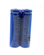 ULTRAFIRE TR 5000MAH 3.7V 18650 LI-ION Nabíjatelná batéria (1 pár)