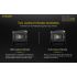 Kompaktná LED baterka Nitecore TUP XP-L HD V6 1000 lúmenov s OLED displejom USB nabíjanie turistický doplnok