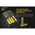 Nitecore UMS4 inteligentná USB nabíjačka so štyrmi slotmi pre 18650 21700 rýchle nabíjanie a USB-C vstup