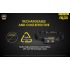 Nitecore NU25 ľahký LED svetlomet XP-G2 S3 LED 360 lúmenov pre vybavenie na kempovanie nabíjateľný svetlomet