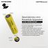 NITECORE inteligentný systém batérie 21700 a magnetické svetlo ML21 pre outdoorových nadšencov