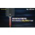 Nitecore T4K prenosná kľúčenka baterka 4000 lúmenov XP-L2 V6 LED USB-C pre vonkajšie osvetlenie a nosenie