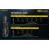 Objavte Nitecore P20iX s 4000 lúmenmi 4 x XP-L2 V6 LED odolná USB-C nabíjateľná taktická outdoorová baterka