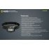 Ľahká Nitecore NU33 USB-C nabíjateľná čelovka 700LM pre kemping vysoké CRI LED odolná a vodotesná