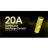 Objavte NL2160HP NITECORE batériu 21700 6000mAh vysoká kapacita USB-C Li-ion ideálna na kempovanie a fotografiu