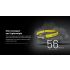NITECORE NU27 nabíjateľná LED čelovka 600 lúmenov pre kemping trailový beh viacnásobná teplota farieb