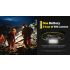 NITECORE HC70 nabíjateľná čelovka USB-C 1600 lúmenov biele a červené svetlo odolná konštrukcia turistika práca