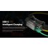 NITECORE HC70 nabíjateľná čelovka USB-C 1600 lúmenov biele a červené svetlo odolná konštrukcia turistika práca