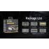 Nitecore HC75 3000 lúmenová čelovka USB-C nabíjateľná s nastaviteľným zaostrením pre priemyselné a outdoor použitie