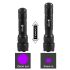 UltraFire WF-502B.2 395nm LED UV baterka pre presnú inšpekciu detekciu škvŕn a bezpečnostné úlohy