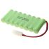 Nabíjateľná Ni-MH AA batéria 9.6V 1800mAh, výkonná RC batéria, 8ks balenie, dlhá výdrž pre modely.