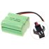 Výkonná Ni-MH AA 7.2V 1800mAh Nabíjateľná batéria s SM Plug pre RC modely áut, lietadiel a lodí - 6ks!