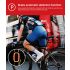 MEILAN X6 Inteligentné zadné svetlo na bicykel USB dobíjacie LED vysoký jas automatická detekcia brzdenia