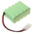 10x Nabíjateľná AA Ni-MH 12V 1800mAh RC batéria s bielym konektorom, vysoká kapacita, stabilný výkon