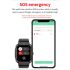 Inteligentné hodinky ET550 Glukóza v krvi EKG Telesná teplota Krvný tlak Krv Kyslík Srdcová frekvencia Bluetooth Call Fitness Tracker