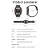 Inteligentné hodinky ET550 Glukóza v krvi EKG Telesná teplota Krvný tlak Krv Kyslík Srdcová frekvencia Bluetooth Call Fitness Tracker