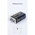 Beston 9V batéria 1000mAh lítiová micro USB nabíjateľná batéria pre RC modely ekologická voľba
