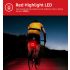 MEILAN X6 Inteligentné zadné svetlo na bicykel USB dobíjacie LED vysoký jas automatická detekcia brzdenia