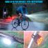 USB dobíjacie svetlo na bicykel vodotesné LED pre cyklistickú bezpečnosť a nočné jazdy viaceré režimy