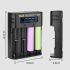 YONII D4 LCD 4 slot 18650 nabíjacka batérie pre 18650 21700 26650 lítiová AA AAA Ni-mh batéria