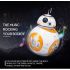 Interaktívny RC BB-8 inteligentný robot s 360° rotáciou a magnetickou suspenziou darček Star Wars pre deti
