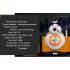 Interaktívny RC BB-8 inteligentný robot s 360° rotáciou a magnetickou suspenziou darček Star Wars pre deti