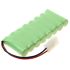Spoľahlivý 9.6V AA nabíjateľný batériový balík 1800mAh nikel-metal hydridová ekologická batéria pre hračky