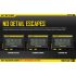 Nitecore D4 DIGICHARGER inteligentná nabíjačka s LCD displejom pre Li-ion 18650 a 26650 batérie bezpečnosť
