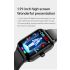 ET540 EKG glukózy v krvi Telesná teplota Krvný tlak Kyslík v krvi Srdcová frekvencia Hovor cez Bluetooth Smartwatch Fitness Tracker