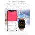 ET540 EKG glukózy v krvi Telesná teplota Krvný tlak Kyslík v krvi Srdcová frekvencia Hovor cez Bluetooth Smartwatch Fitness Tracker