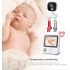 AMB900 video baby monitor s 2.8 palcovým LCD displejom 4násobné priblíženie a 720P kvalita pre bezpečnosť dieťaťa