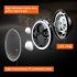 7 palcový LED svetlomet CO LIGHT H4 DRL pre Jeep Wrangler Lada Niva multifunkčný žlto-biely Angel Eye