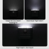 Bicycle Headlight Horn 2-In-1 mtb Bike Near And Far Lights 2/4 Lamp Beaded Wire Control Bell Horn Bike Accessories