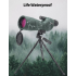 25-75x60 Zoom Spotting Scope Objektív ED Výkonný monokulárny ďalekohľad Bak4 s hranolom na pozorovanie vtákov pri kempovaní