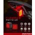 Enfitnix Cubelite III inteligentné zadné svetlo LED 30 lumenov USB nabíjanie bezpečnosť na bicykli viditeľnosť