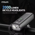 CYCLAMI Bike Headlight BR2000 Bicycle Front Light Type-C MTB Road Highlight Lamp Handlebar Cycling Lights
